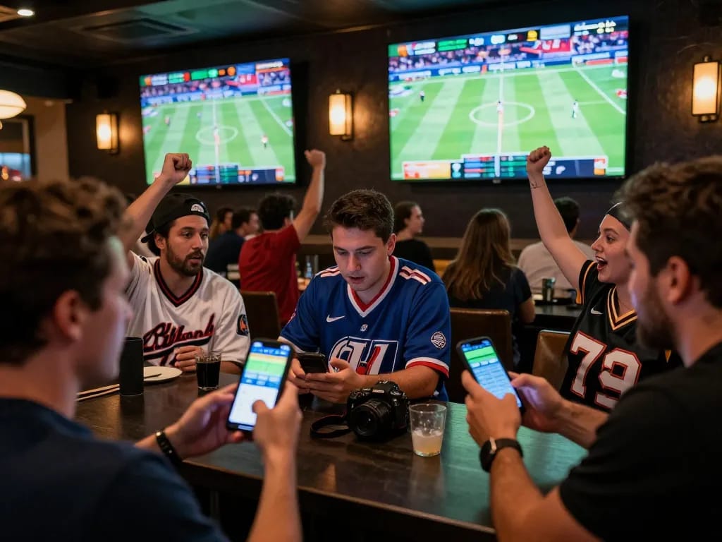 Engage in kèo nhà cái hôm nay while cheering for your favorite team at a high-end sports bar.
