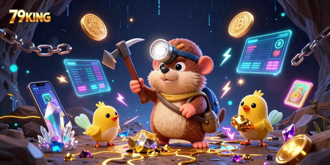 Engage with exciting gaming adventures at 79KING, featuring vibrant treasure hunting and crypto elements.
