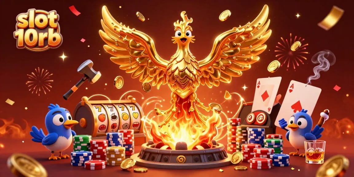 Experience thrilling gameplay with slot 10rb and the stunning arrival of a molten phoenix.