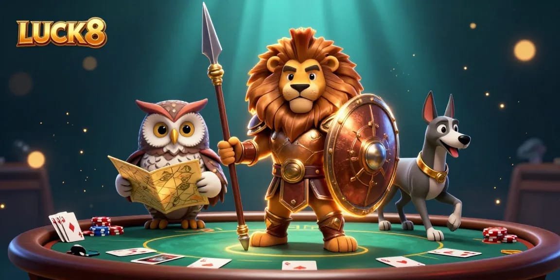 Experience winning strategies at LUCK8 with immersive poker and dealer action.