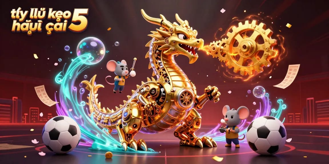 Place bets and analyze tỷ lệ kèo nhà cái 5 in a vibrant casino scene filled with engaging elements.