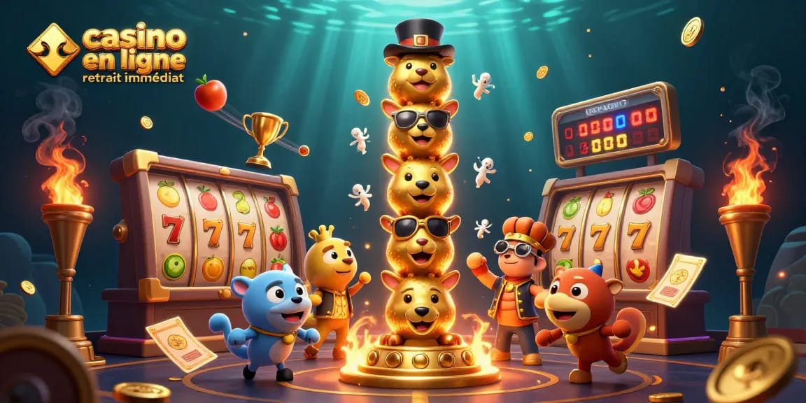 Gagnez avec le casino en ligne retrait immédiat, profitez des jeux à gains rapides!
