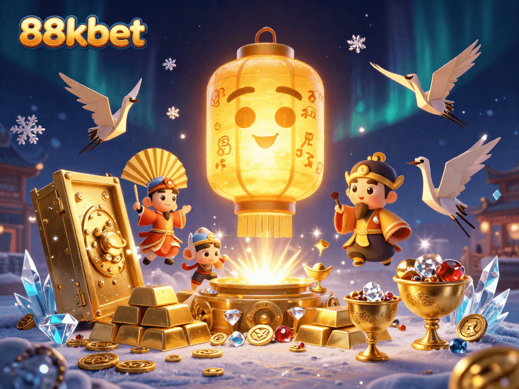 Experience the thrill at 88kbet with golden treasures and dynamic gaming elements.