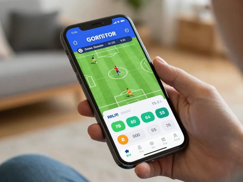 Loto188 mobile user engaging in live sports betting with dynamic odds displayed on-screen.