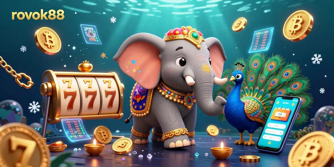 Engage with rokok88's vibrant casino adventure featuring colorful themed elements amidst dynamic gameplay.