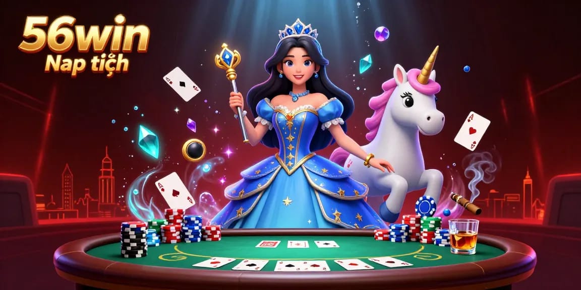 Experience thrilling excitement with 56win Nạp tiền through vibrant poker action and casino elements.