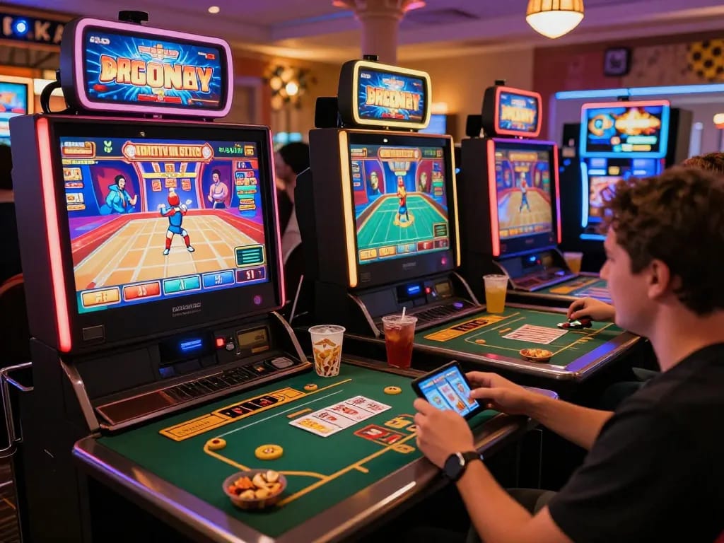 Experience thrilling gameplay at bin88 with vibrant online slots and card games in action