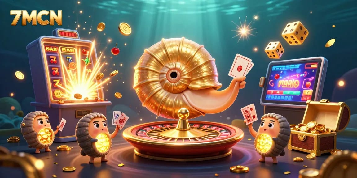 Bet on thrilling games and win big with 7MCN at this vibrant, dynamic casino scene.