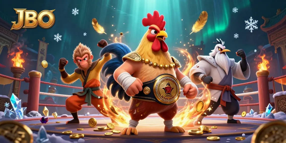 Experience thrilling action at JBO with fearless characters battling in a vibrant casino arena.