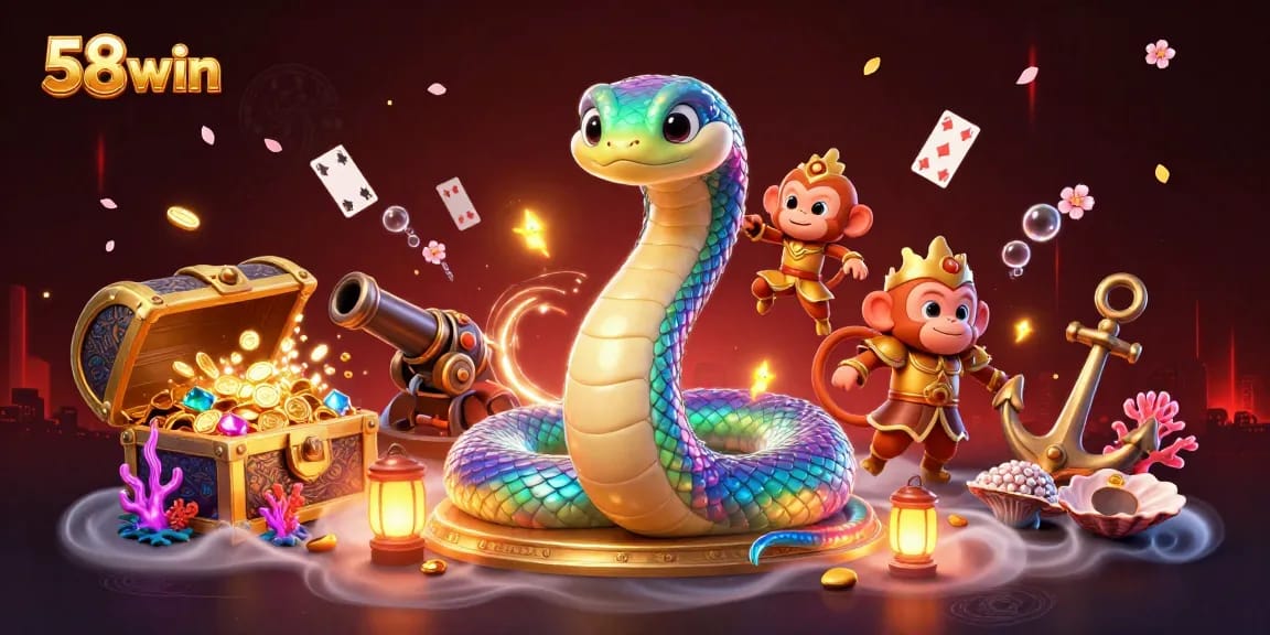 Engage in thrilling 58win casino adventures with vibrant characters and magical treasures