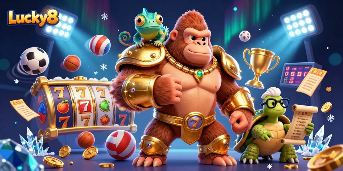 Experience thrilling adventures in Lucky8 slots with vibrant characters and dynamic gameplay elements.