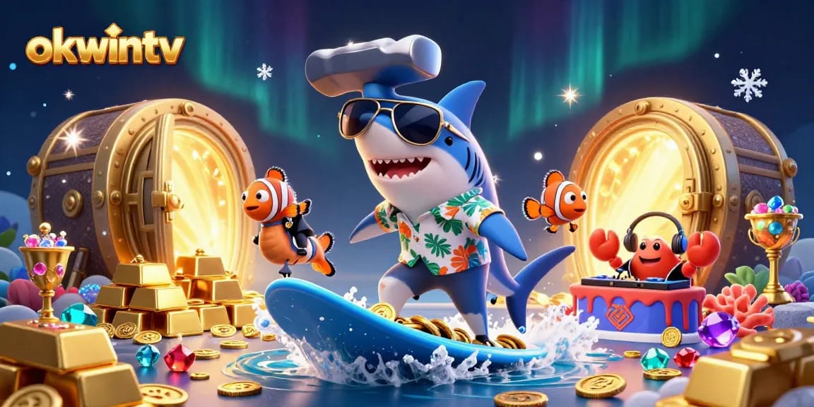 Experience the excitement of sports betting with okwintv, featuring dynamic 3D characters surrounded by gold.