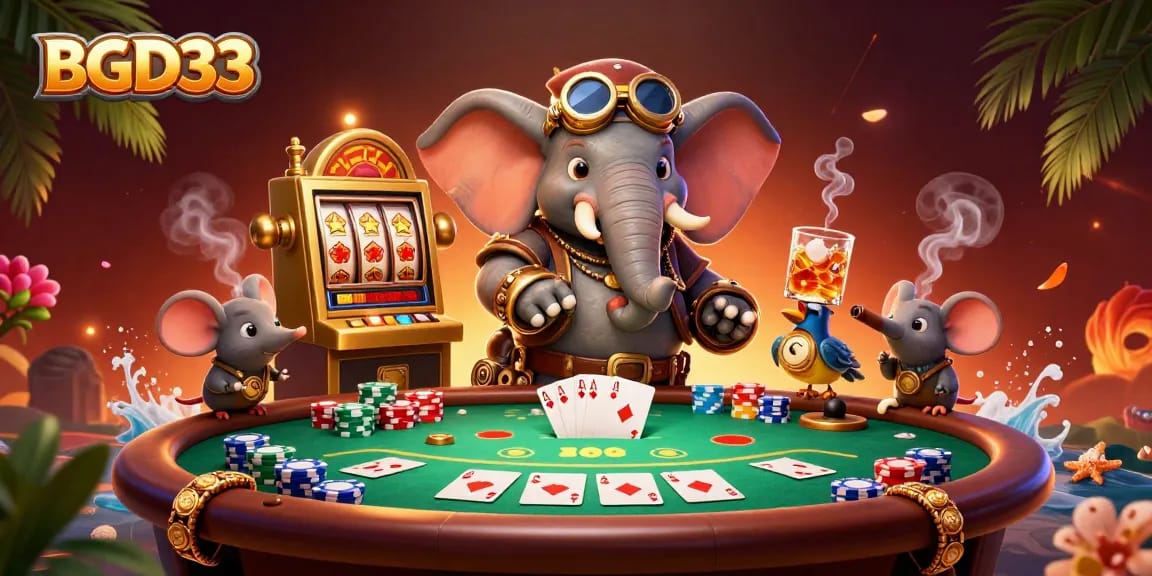 Experience thrilling gameplay at BGD33 with captivating 3D casino elements.