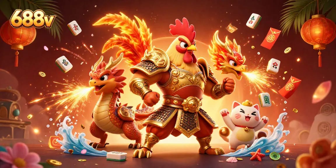 Engage with thrilling games at 688v featuring vibrant characters and exciting casino elements.