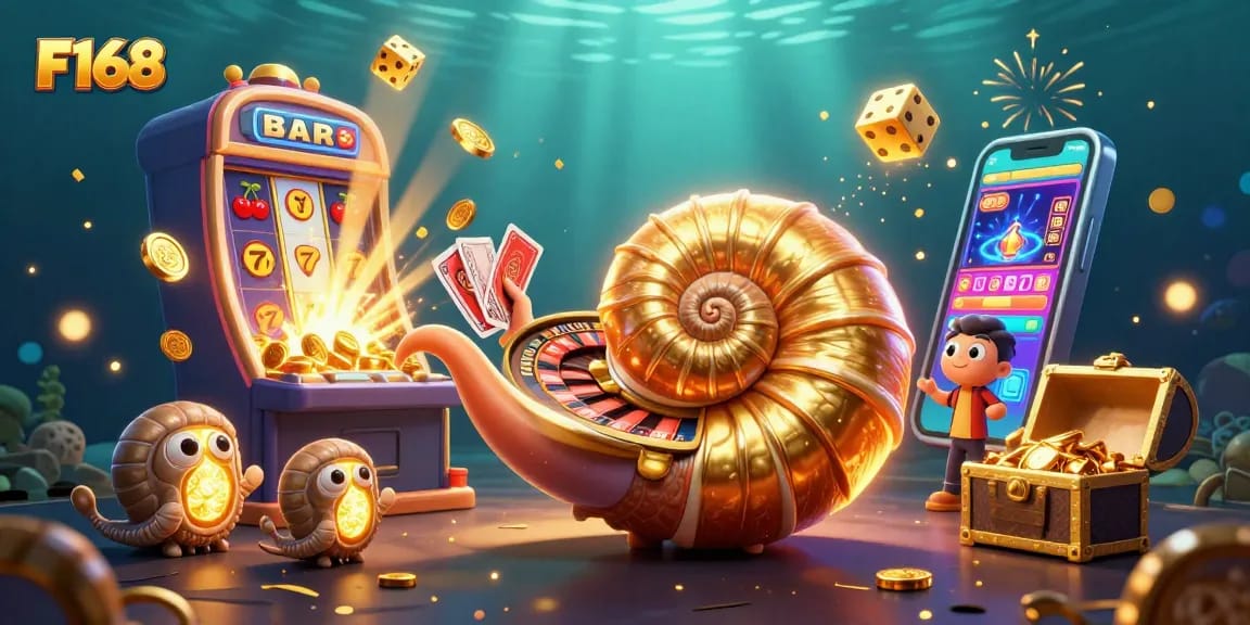 Experience thrilling gameplay at F168 with colorful casino elements and dynamic action.