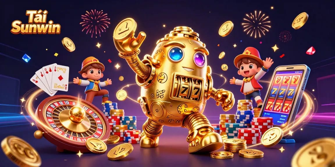 Tải Sunwin by spinning the golden golem and winning with lively casino elements.