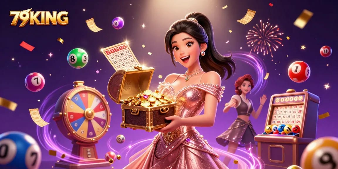 Spin and win big with 79KING as colorful lottery elements bring excitement to every play!
