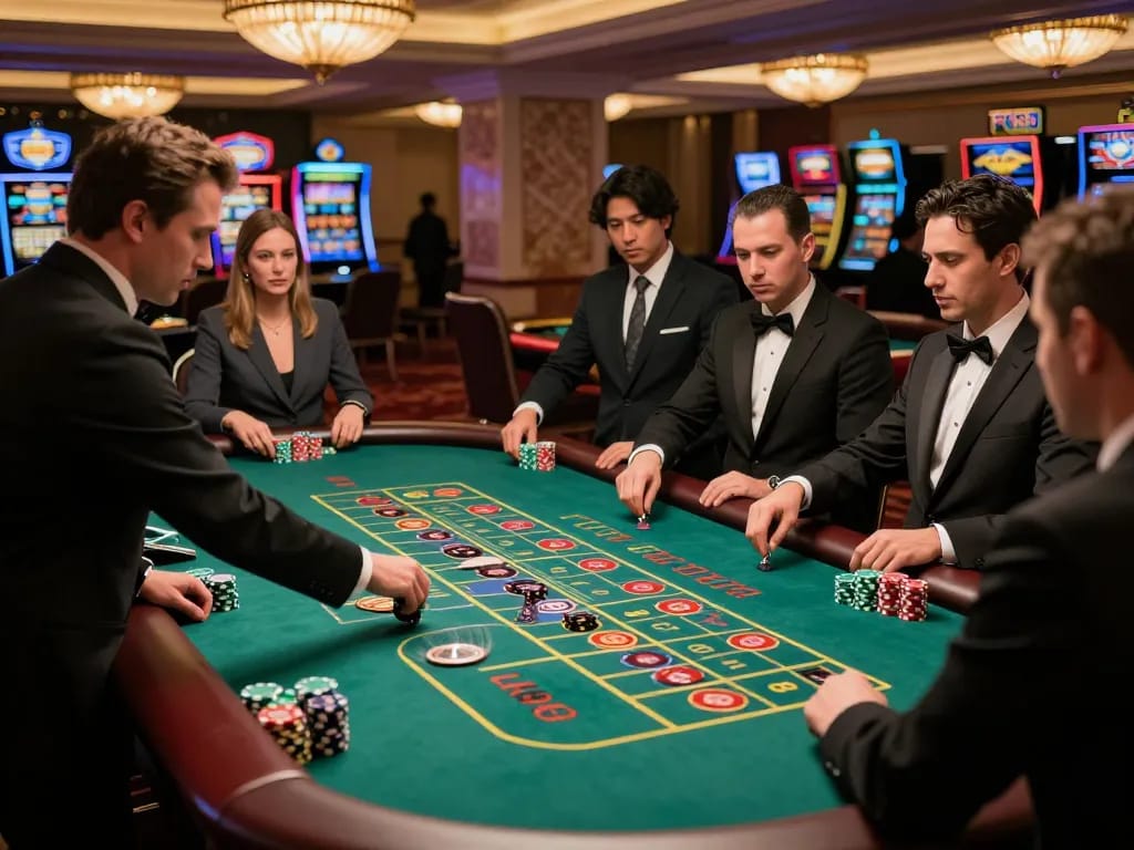 Win big at FC88 with thrilling roulette gameplay in a luxury casino.