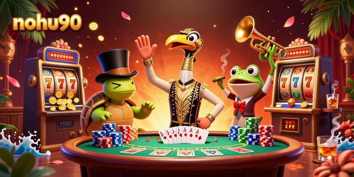 Spin the nohu90 slots for big jackpots and vibrant gaming excitement in a rich casino atmosphere.