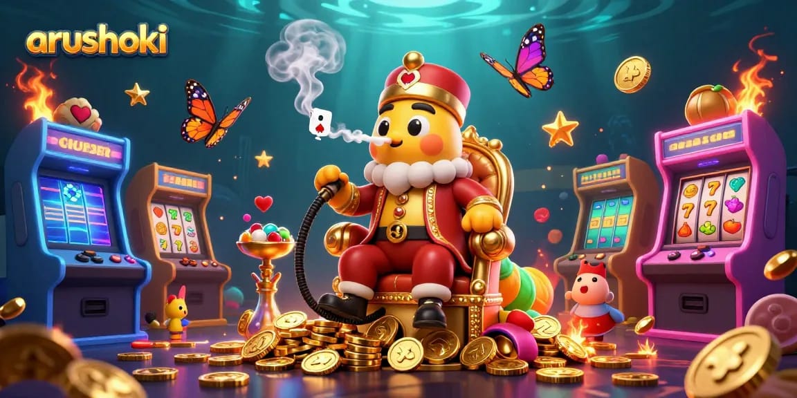 Menangkan jackpot di arushoki dengan ilustrasi imersif dan elemen permainan yang menarik.