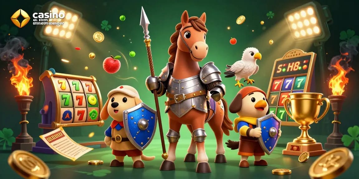 Jouer sur un casino en ligne sans wager avec des personnages et éléments de jeu dynamiques.