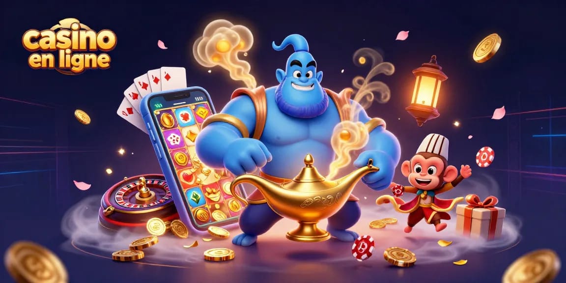 Jouez au casino en ligne avec des jeux captivants tels que des machines à sous et des cartes