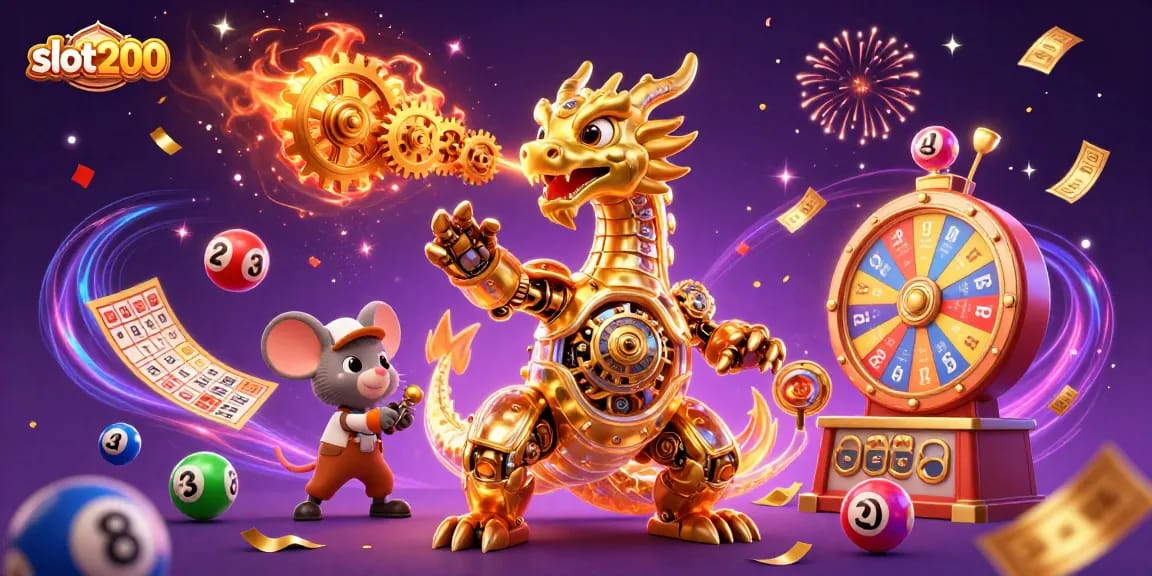 Slot200 menyediakan berbagai pilihan permainan menarik dan gaya visual yang memukau dengan konsep interaktif.