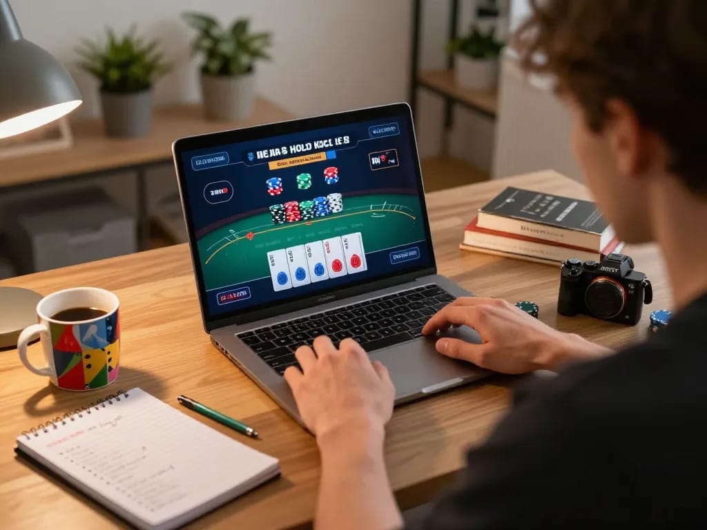 Experience thrilling gameplay with 79king at home poker game setup, focusing on strategic decisions.