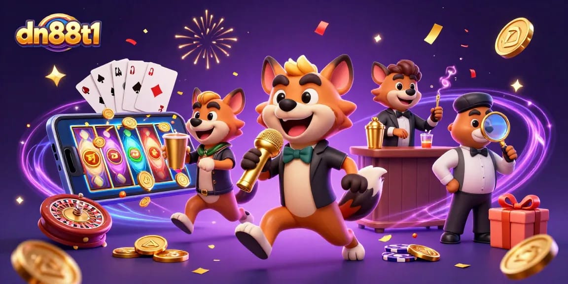 Engage in thrilling games at dn88t1, where hyena entertainers light up the casino atmosphere.