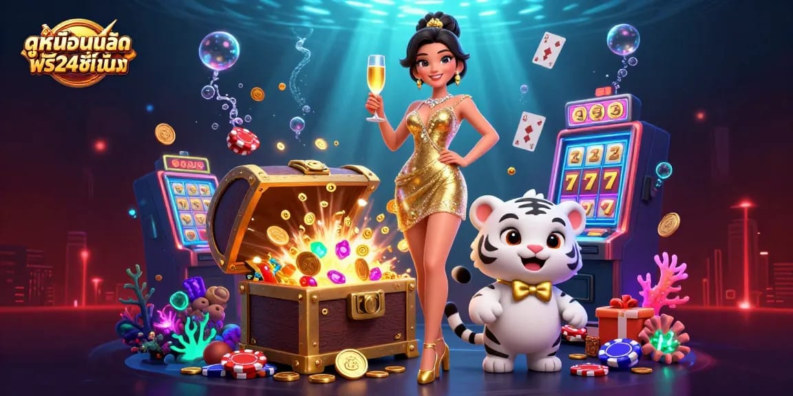 Experience thrilling ดูหนังออนไลน์ฟรี24ชั่วโมง excitement with glamorous characters and vibrant casino action!