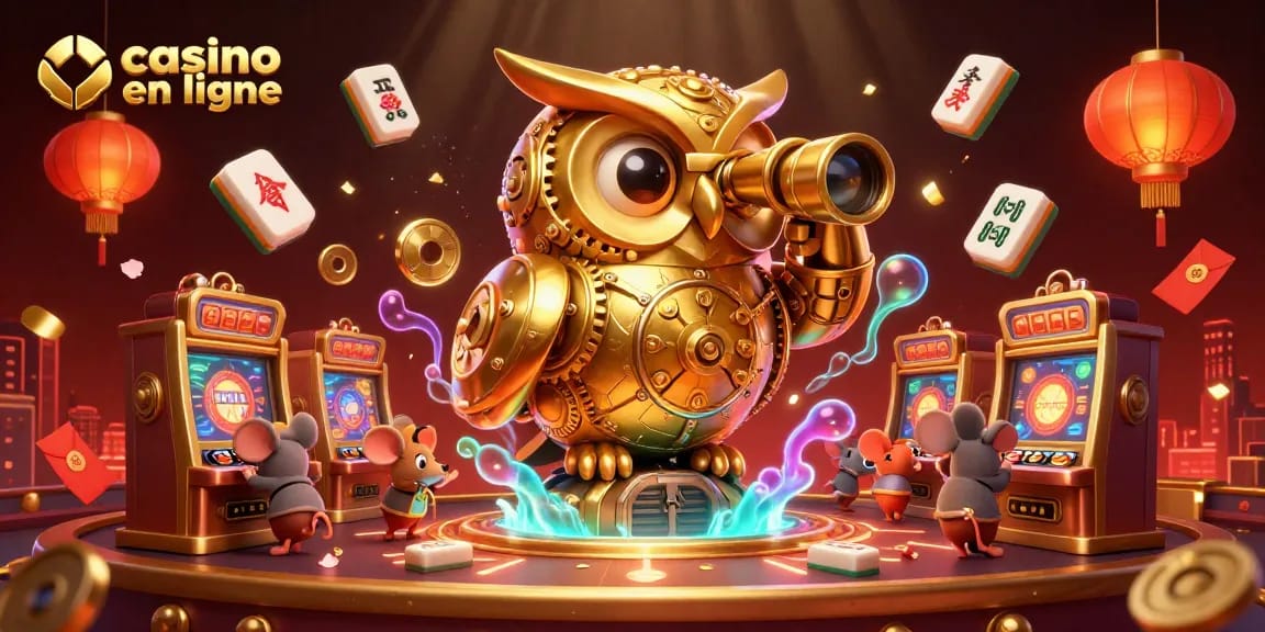 Jouez aux jeux de casino en ligne avec notre illustration 3D captivante pleine de détails.