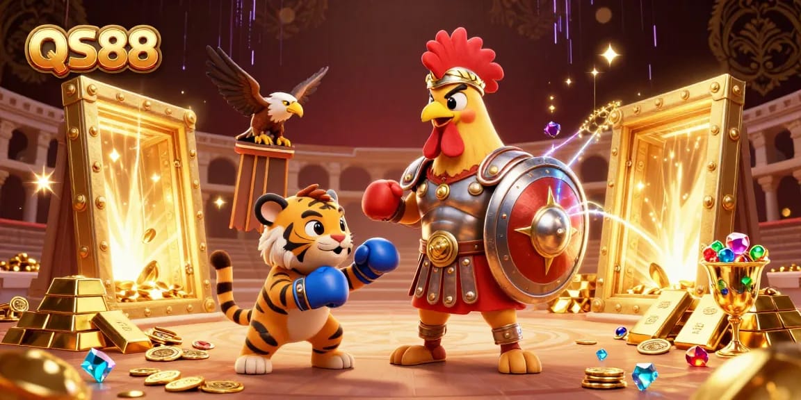 Engage in thrilling gameplay at QS88 with treasure vaults, jewels, and a dynamic casino arena.