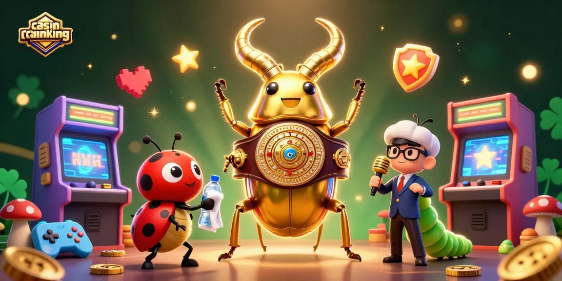 Experience exhilarating gaming action with casinoranking as a colorful 3D casino illustration comes alive.