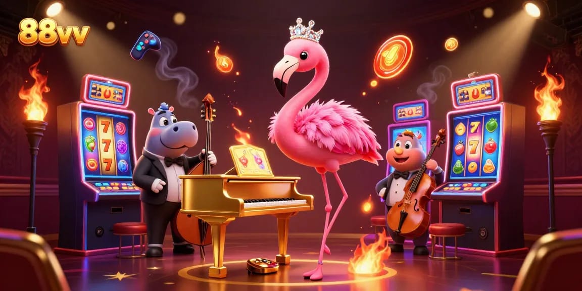 Play and win big with 88vv's exciting slot machines, vibrant characters, and dazzling ambiance.