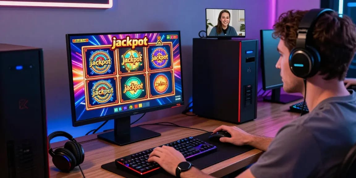 Pengalaman bermain slot server Thailand secara online dengan grafis menarik dan aksesori gaming.