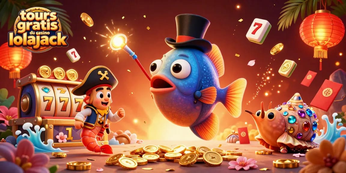 Experience the thrill with tours gratuits du casino lolajack, featuring vibrant characters and dynamic casino elements.