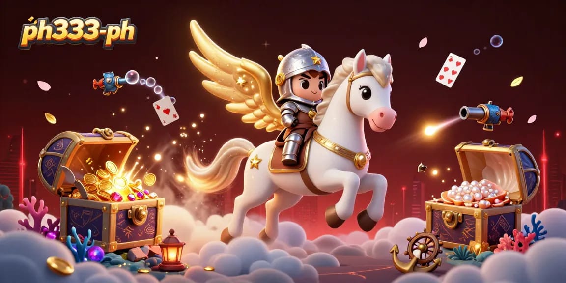 Experience thrilling wins at ph333-ph as a celestial knight explores underwater treasures and vibrant gaming elements.