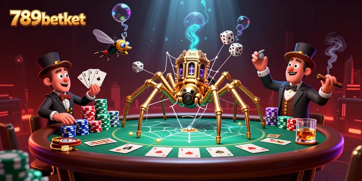 Experience thrilling gaming at 789betket with exciting poker action and steampunk charm.
