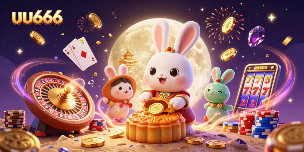 Win big with uu666 while witnessing magical moments with a rabbit and casino treasures.