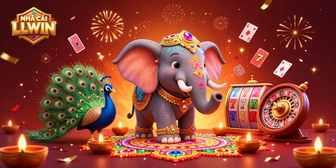 Experience vibrant action at NHÀ CÁI LLWIN with colorful games and dynamic casino elements.