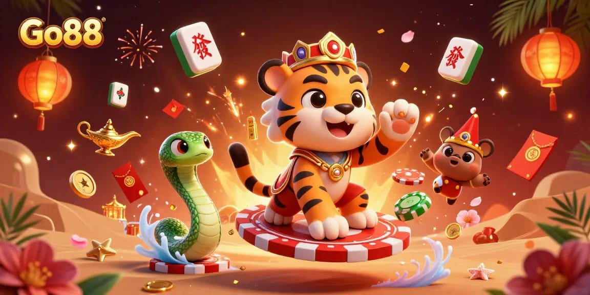 Experience thrilling gaming at Go88 with vibrant casino visuals and exotic themes.
