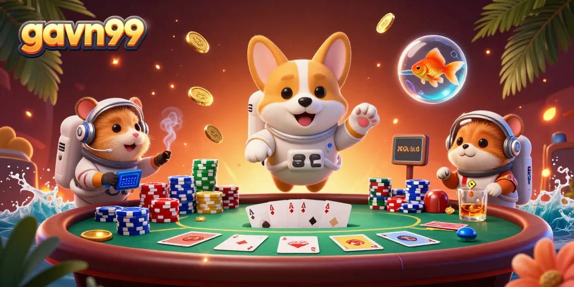 Experience thrilling moments at gavn99 in a vibrant casino scene showcasing excitement and action.