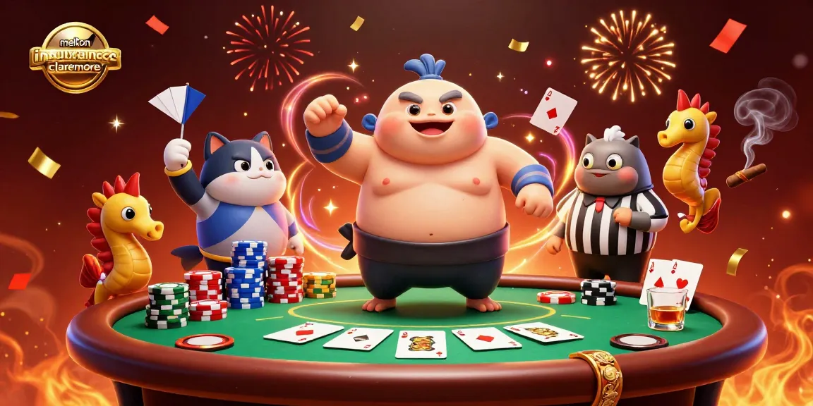 Engage with meltoninsuranceclaremore as the fugu challenges in a vibrant underwater poker scene.