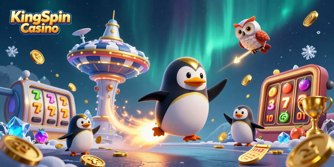 A KingSpin Casino játékosai izgalmas slot-sorsolásokat mondanak az aranytól ragyogó térképen.