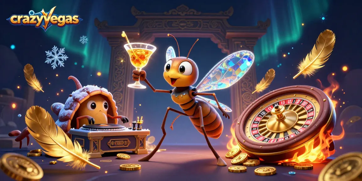 Experience the thrilling essence of crazyvegas with a vibrant 3D casino scene filled with exciting characters and dynamic elements