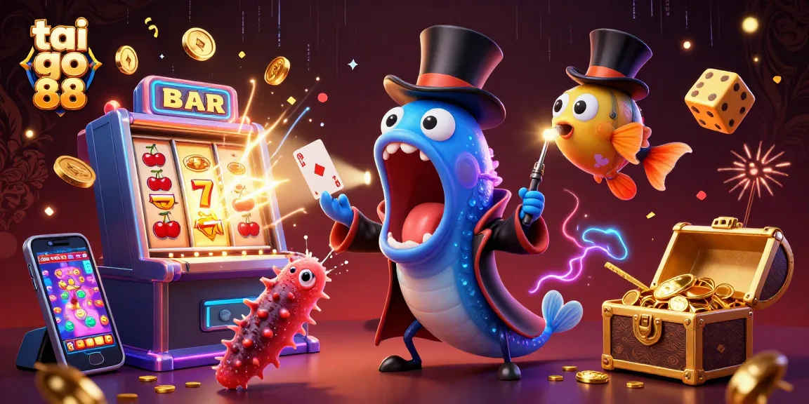 Win big with tai go 88, featuring an enchanting underwater casino scene poised for exciting action.