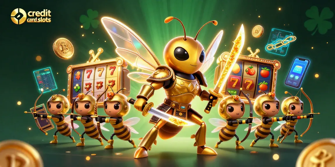 Immerse in thrilling credit card slots with vibrant visuals and dynamic action in this captivating scene.