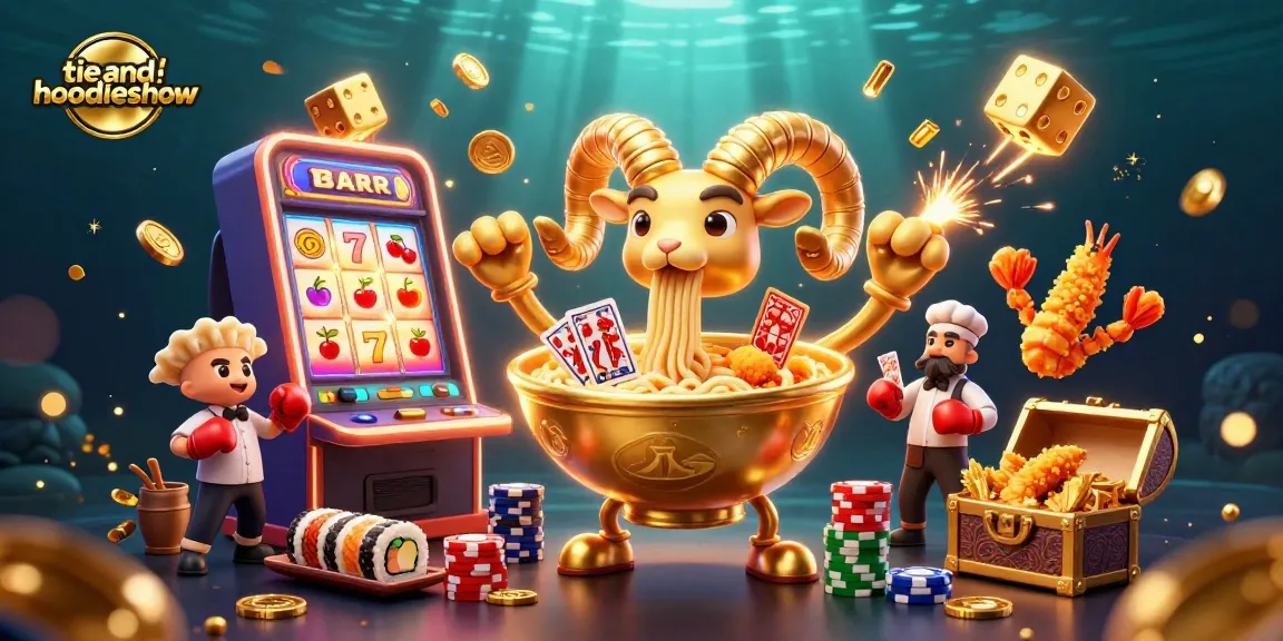 Engage with the tieandhoodieshow in this vibrant casino scene featuring dynamic slot action.