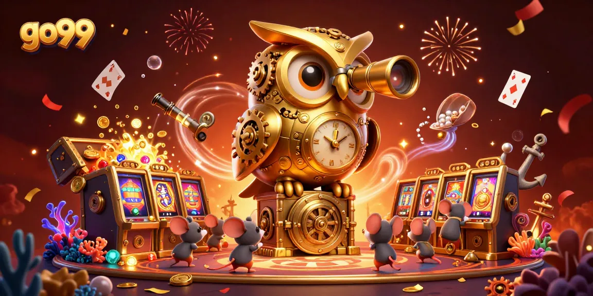 Experience the thrill at go99 with immersive 3D casino elements, featuring vibrant characters and game action.