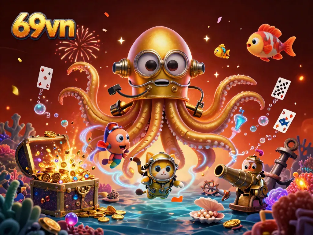 Experience thrilling gaming action at 69vn's vibrant online casino with stunning visuals and dynamic gameplay elements.